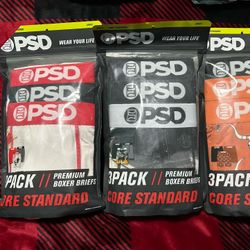 PSD boxers 3 Pack All Size Large Brand New 
