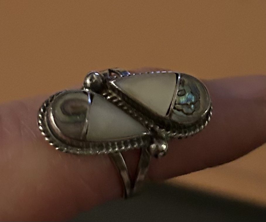 Turquoise And Silver Ring