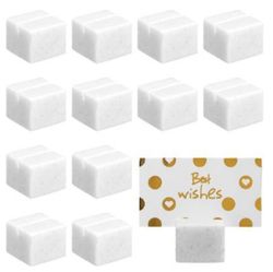 Marble Square & Round Name Card Holders