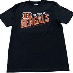 Cincinnati Bengals EST 1968 Black T Shirt Mens Large & 3XL New