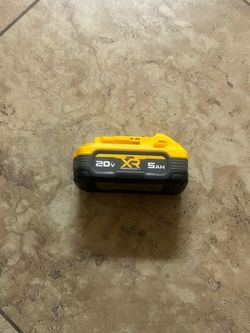 Dewalt 20v XR POWER STACK 5ah Battery (NEW)