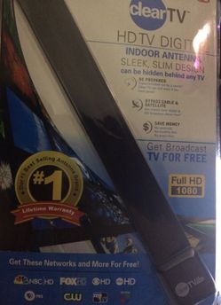Clear TV HDTV Full HD 1080 Antenna
