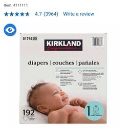 Costco Diapers Size 1 