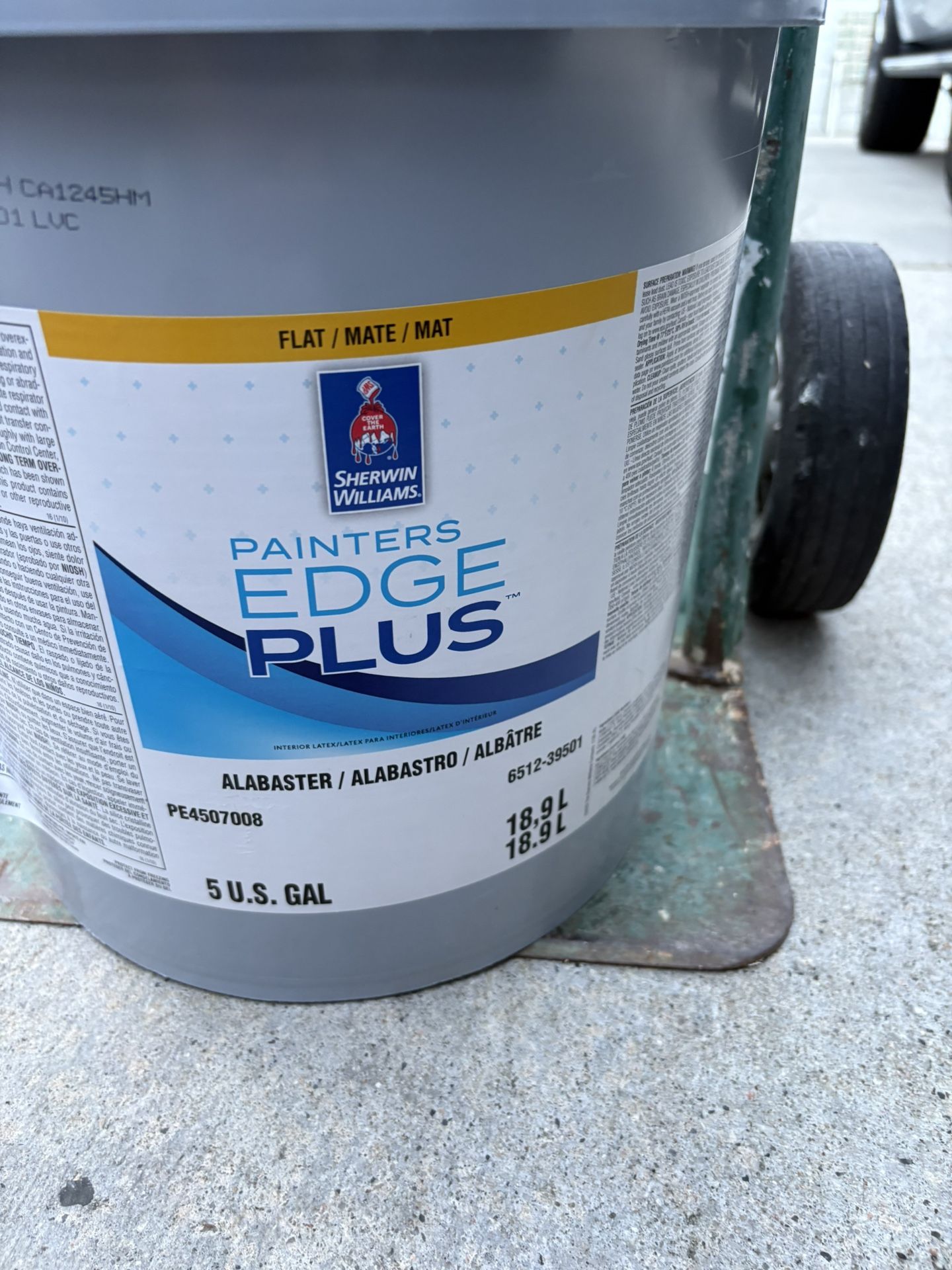 White Alabaster Paint, flat 