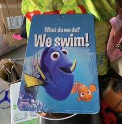 Nemo and dory bathroom set