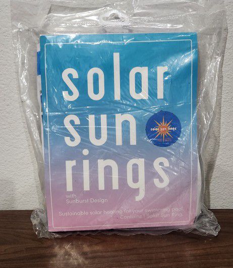 Solar Sun Ring 5' Round Solar Pool Heating - Sunburst 