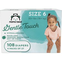Girl Diaper Size 6