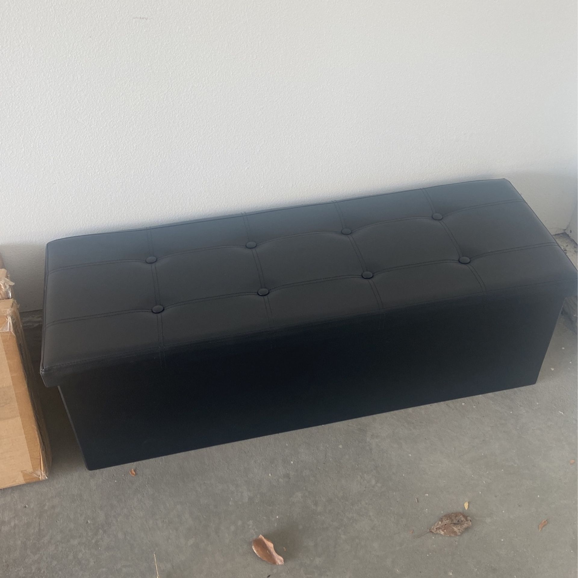 Comfy Bench With Storage! 