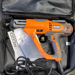 RIDGID 3 in. Drywall and Deck Collated Screwdriver + Tool Bag 