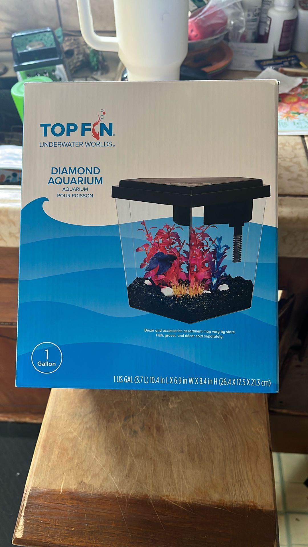 Top Fin Diamond Aquarium