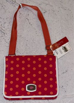 Rosetti Tech Case New Pink With Orange Poke A Dots.
