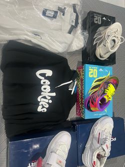 Men’s clothing/shoes