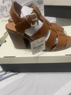 High Heel Sandals (Cognac)
