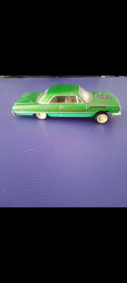 Toy metal hot wheels lowrider