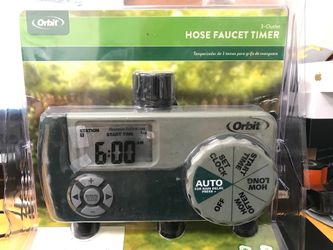 Orbit 3- outlet hose watering timer