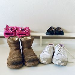 4 pairs of Size 13 Girl shoes