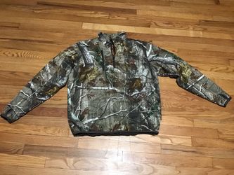 ROCKY ATHLETIC MOBILITY CAMOUFLAGE HALF ZIP MEN SIZE LARGE EXECELLET CONDITION