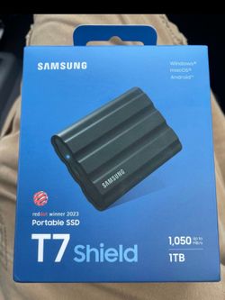 Samsung T7 Shield 1TB External USB 3.2 Gen 2