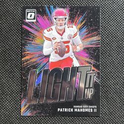 2024 Donruss Optic #11 Patrick Mahomes II Light It Up Kansas City Chiefs