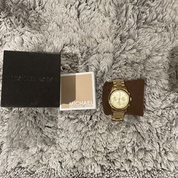 Michael Kors Women Gold Watch