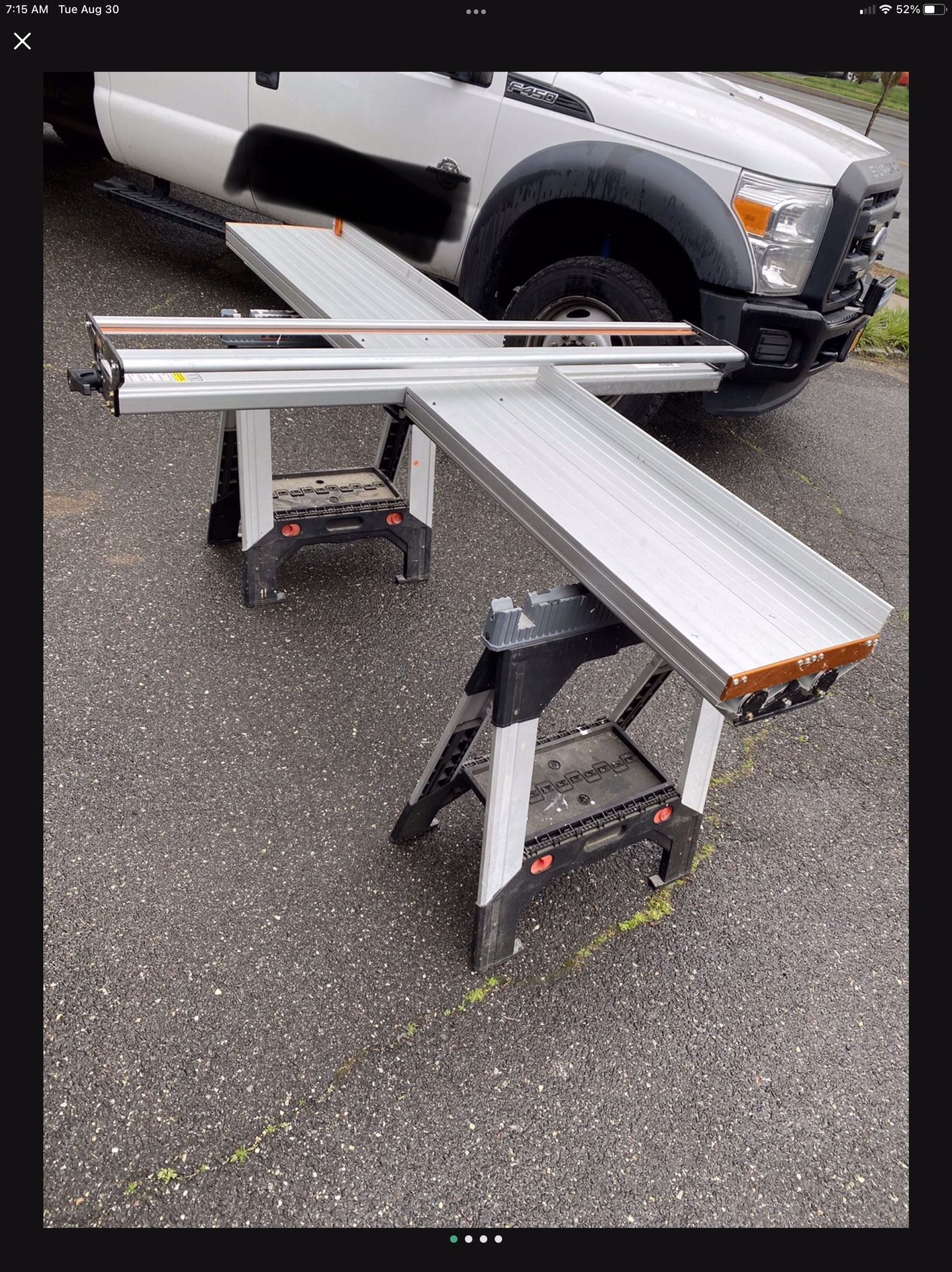 TAPCO PRO TRAXX VINYL SIDING SAW TABLE