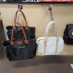 New travel bag $19 new pet Carrier $35