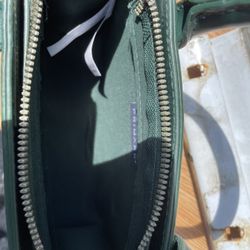 Dark Green Hand Purse.