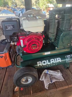 Rolair Systems Gas-Powered Air Compressor Honda GX270