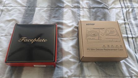 PlayStation 5 slim covers (Black). **New**
