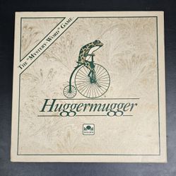 Vintage Huggermugger Mystery Word Board Game Golden Vintage 1989