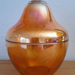 Beautiful Antique Marigold Pair Cookie Jar