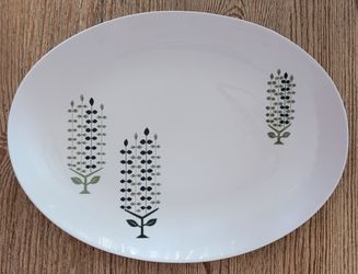 Vintage Kokura Ware Iron Stone
Platter Sans Souci MCM