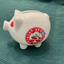 Ceramic Piggy Bank Las Vegas Edition 