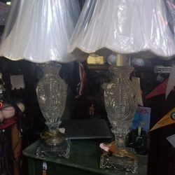 Crystal Clear Table Lamps