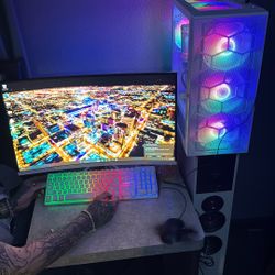 Skytech Gaming Archangel 4.5 (& Westinghouse 32" Curved Gaming Monitor 