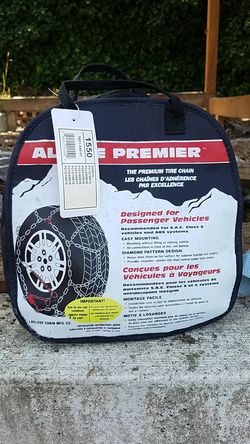 Alpine Premier 1550 tire chains