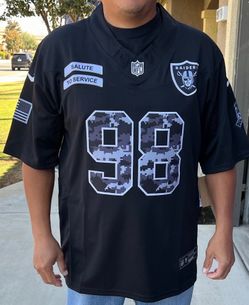 LAS VEGAS RAIDERS SALUTE TO SERVICE CROSBY