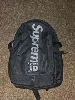 Supreme Black Backpack