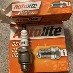 Small Engine Autolight 216 Spark Plugs Package Of 4 Can Replace 4316 Or Cham H10, H10C