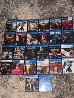 Playstation 4 CD Games