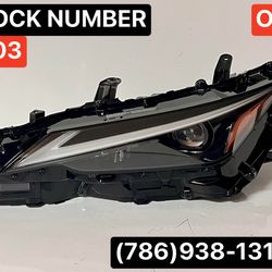 2021-2024 LEXUS IS300/IS350/IS500 OEM LH LED HEADLIGHT. DRIVER SIDE.