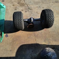 Rider Rear Axel Complete Used