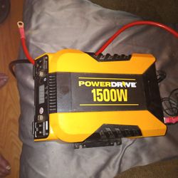 Power Drive 1500 Watt Power Inverter New Never Used