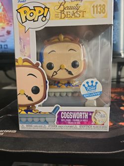 Beauty and the Beast Funko Pop( Cogsworth)