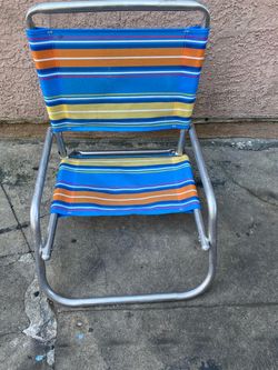 Folding Aluminum Lawn Beach Chair