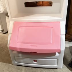 Toy Box with New Toys & Dolls