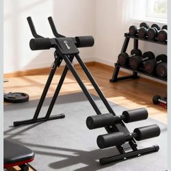 ❤️‍🔥 Abdominal Trainer for Home: Foldable Abdominal Training Device — Fitness Ab Machine & Gym Equipment $ 50