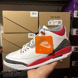 Jordan 3 Fire Red