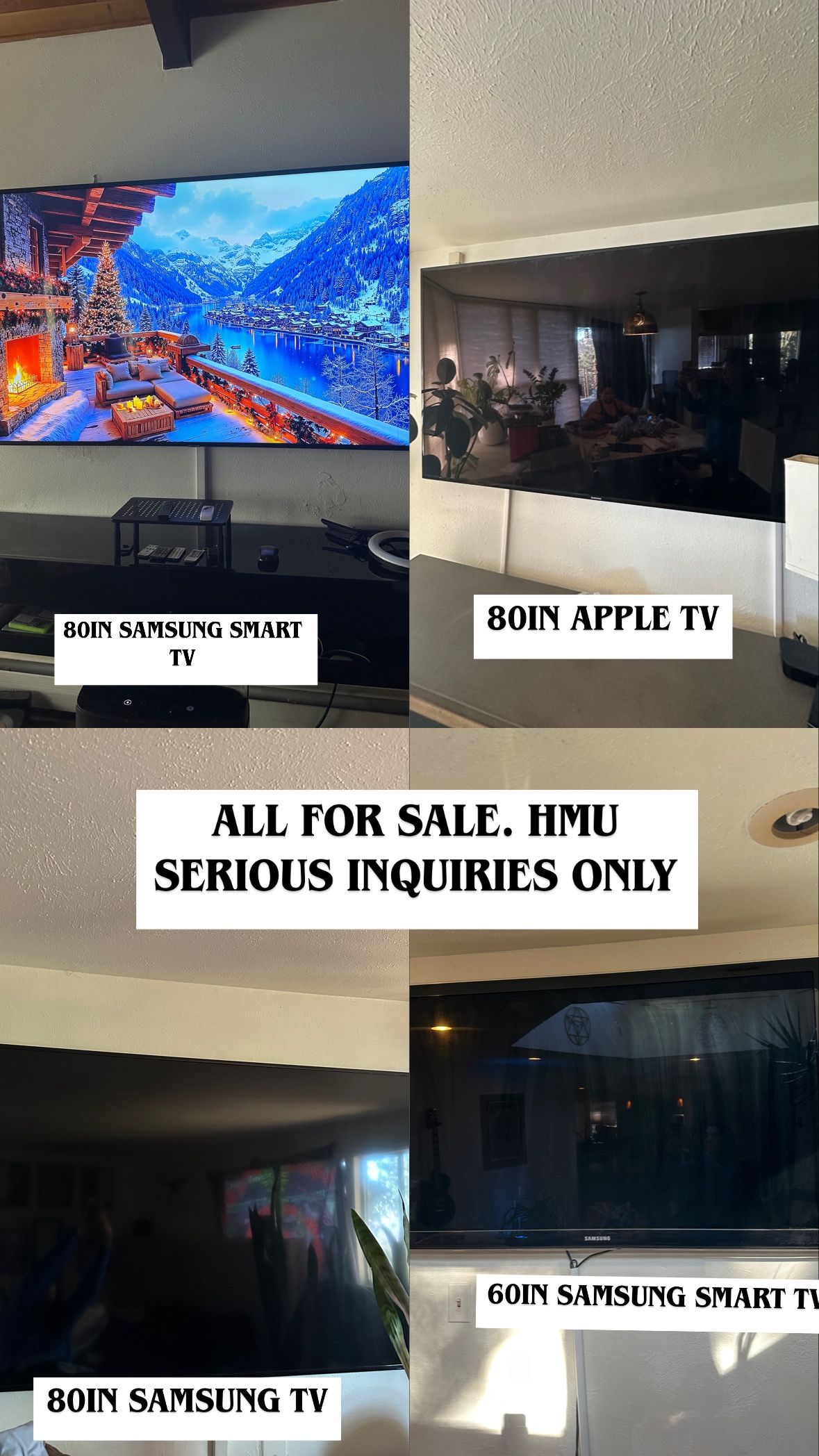 SMART TVS FOR SALE 