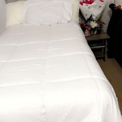 Twin Bed With Mattress 